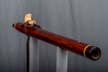 Cocobolo Native American Flute, Minor, Mid G-4, #N10B (7)